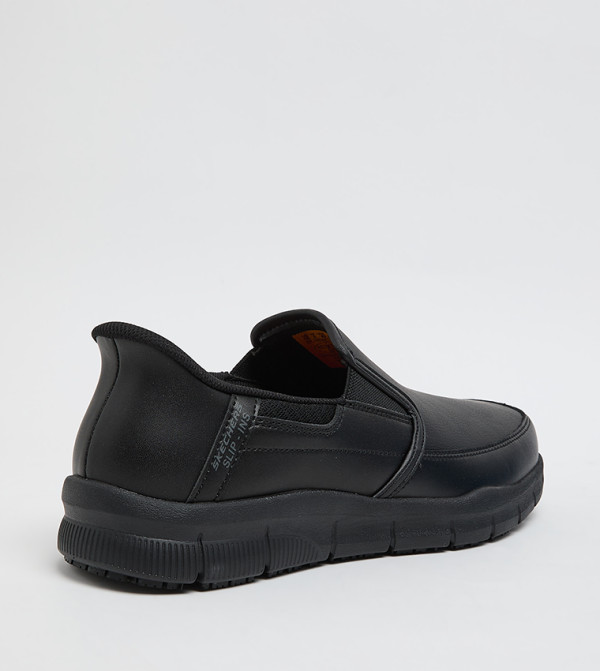 Skechers  Slip-ons - Black Casual Slip-ons
