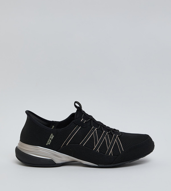 Skechers  Walking Shoes - BLACK Walking Shoes