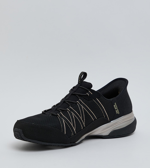 Skechers  Walking Shoes - BLACK Walking Shoes