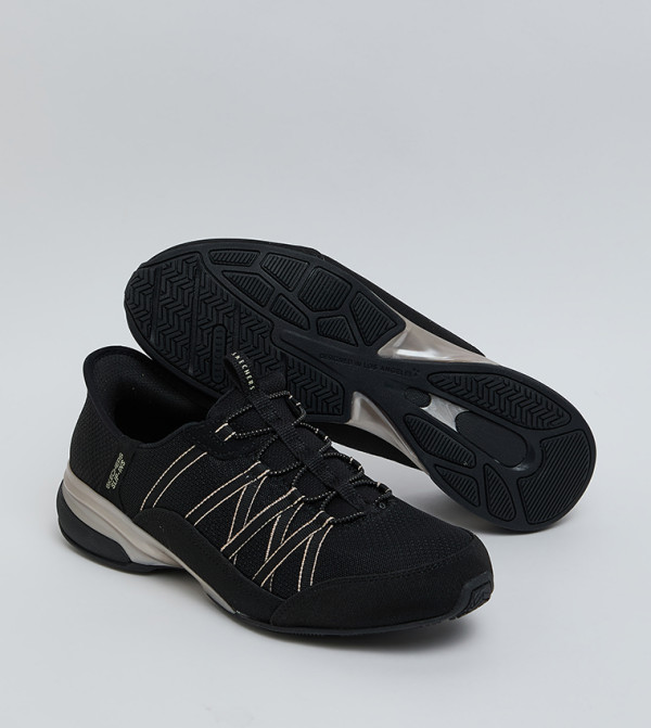 Skechers  Walking Shoes - BLACK Walking Shoes