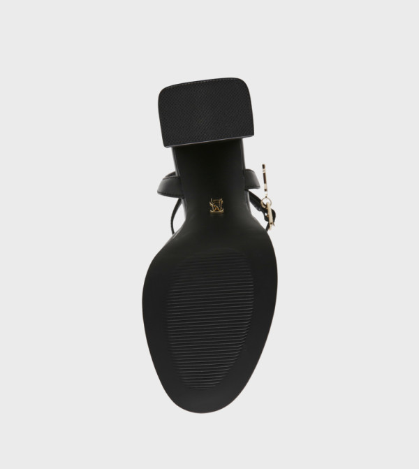 Steve Madden  Sandals - Black Platforms