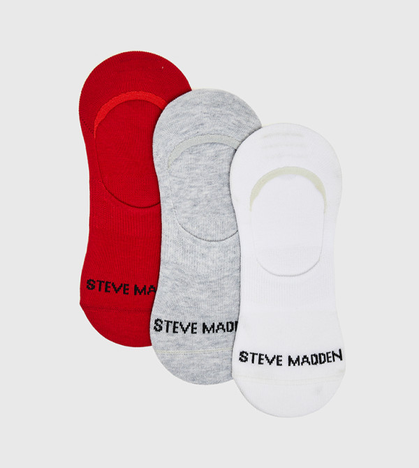 Steve Madden  No Show Socks - Multi No Show Socks