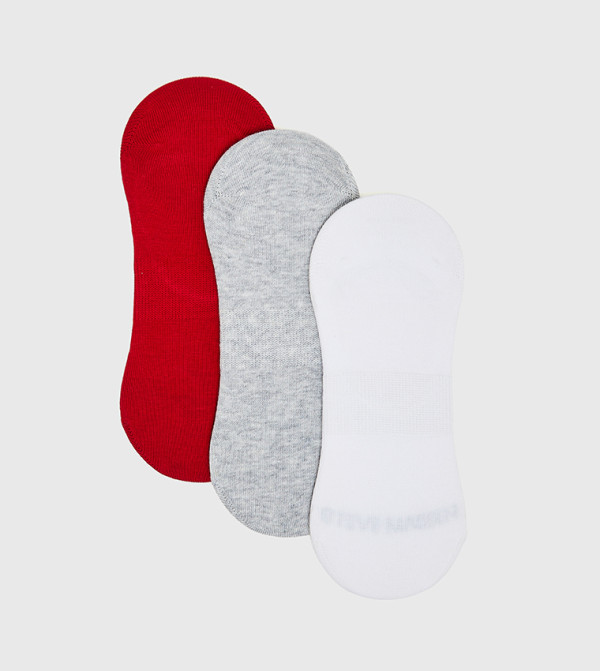 Steve Madden  No Show Socks - Multi No Show Socks