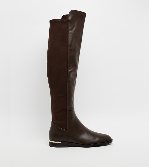 Nine West  Knee High Boots - Brown Knee length Boots