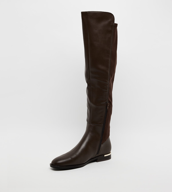 Nine West  Knee High Boots - Brown Knee length Boots