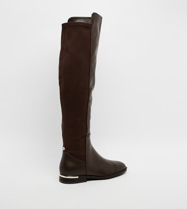 Nine West  Knee High Boots - Brown Knee length Boots