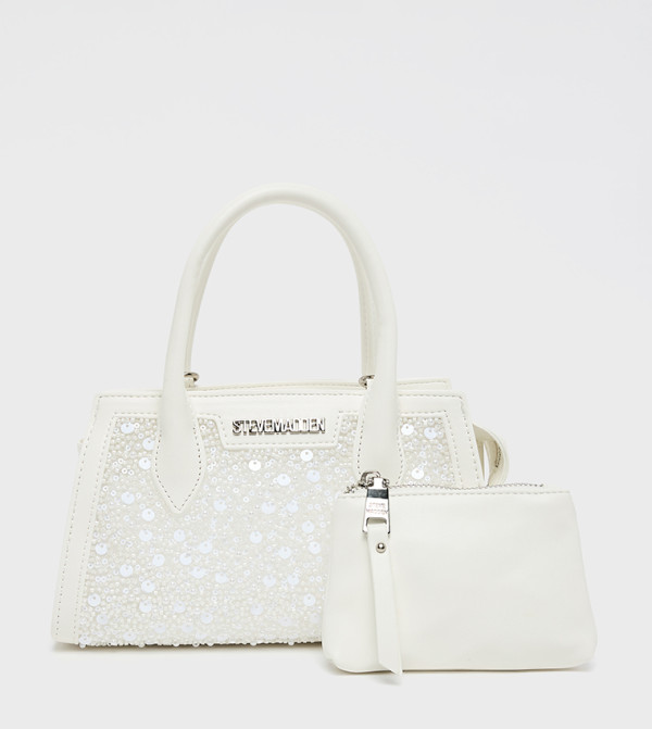Steve Madden Steve Madden - White Satchel Bags