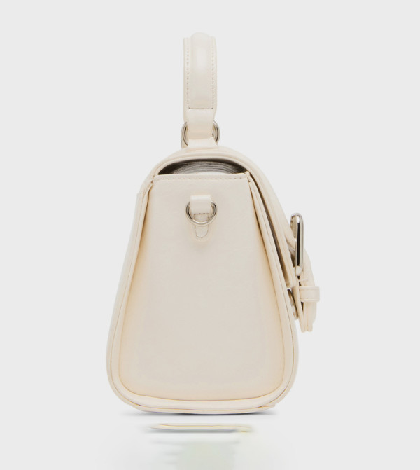 Steve Madden  - Cream Handheld Bags
