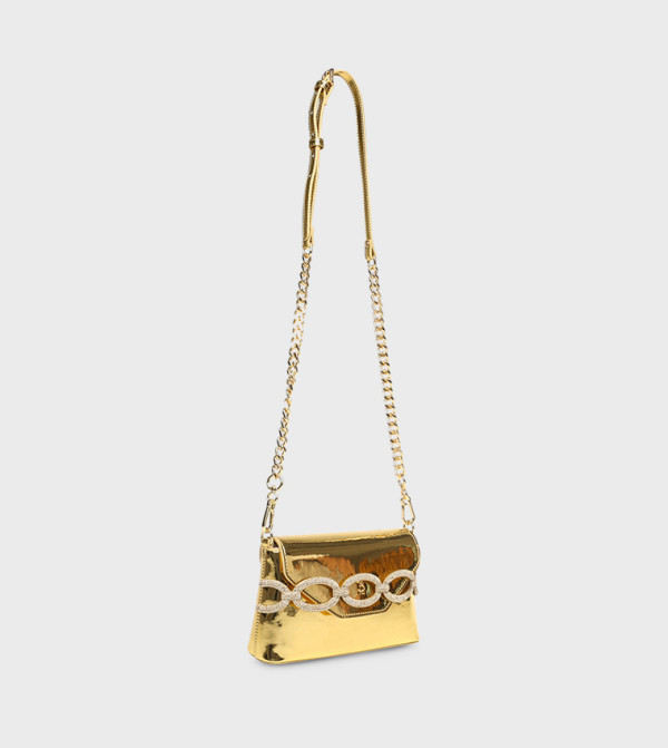 ستيف مادن back-to-work - ذهبي Cross Body Bags