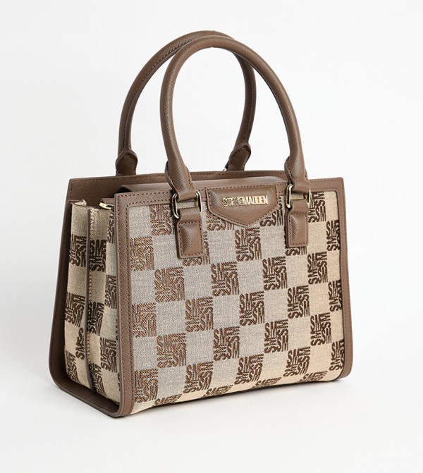 ستيف مادن  حقائب توت - بني  حقائب يد كبيرة