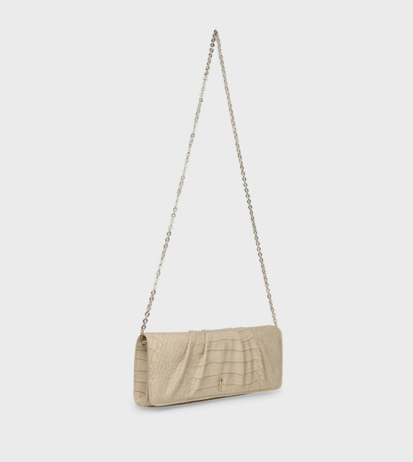 Steve Madden Clutches - Beige Clutches