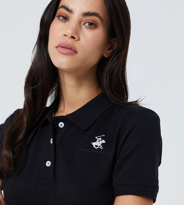 Beverly Hills Polo Club Midi Dresses - Black Casual Dresses