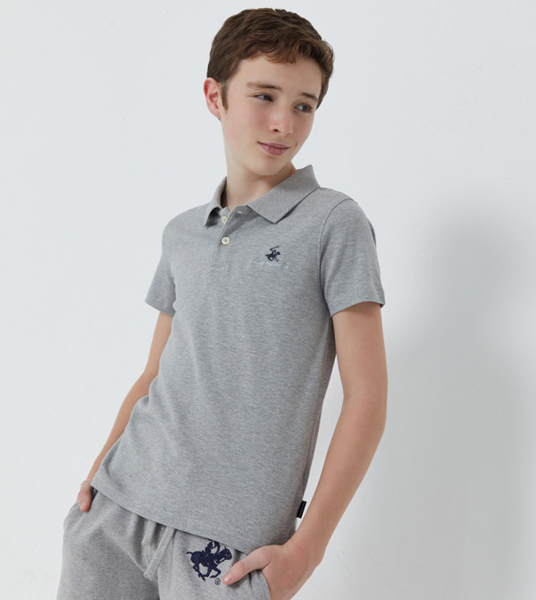 Beverly Hills Polo Club  Topwear - Grey T-shirts