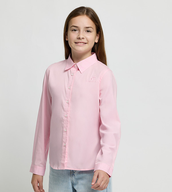 Beverly Hills Polo Club  Shirts - Pink Shirts