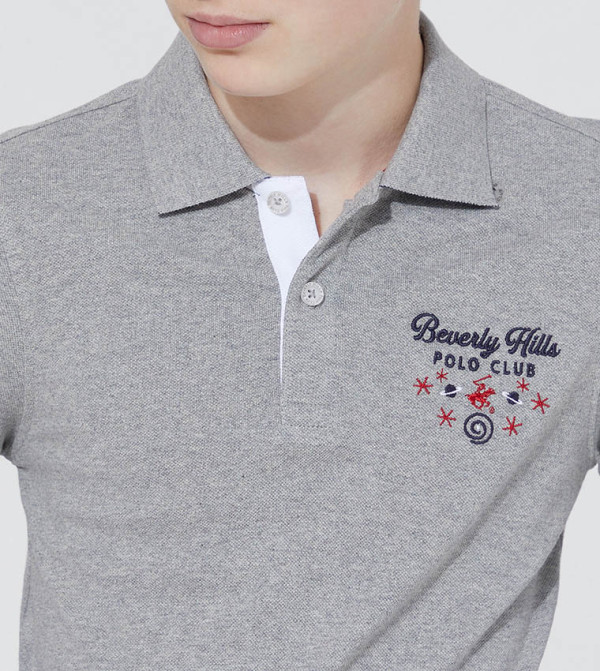Beverly Hills Polo Club Teva - Grey T-shirts