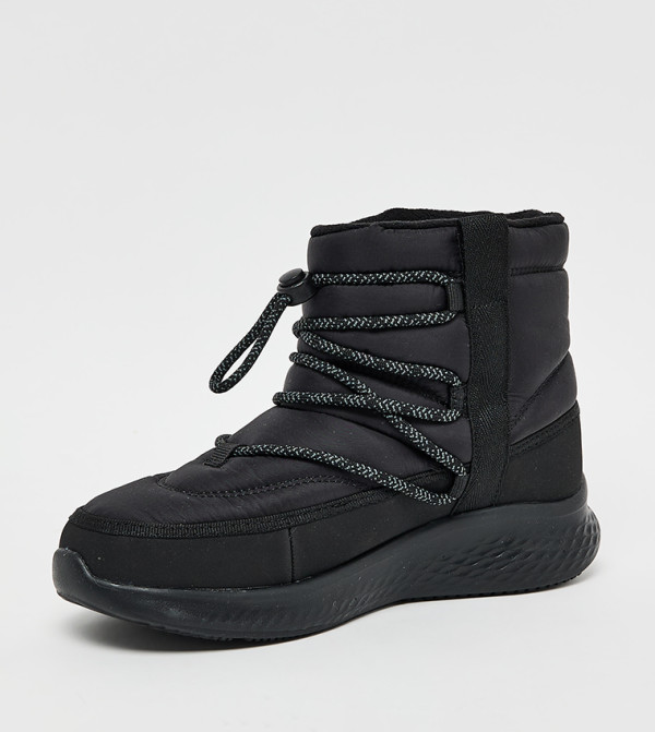Skechers  Formal Shoes - Black Boots