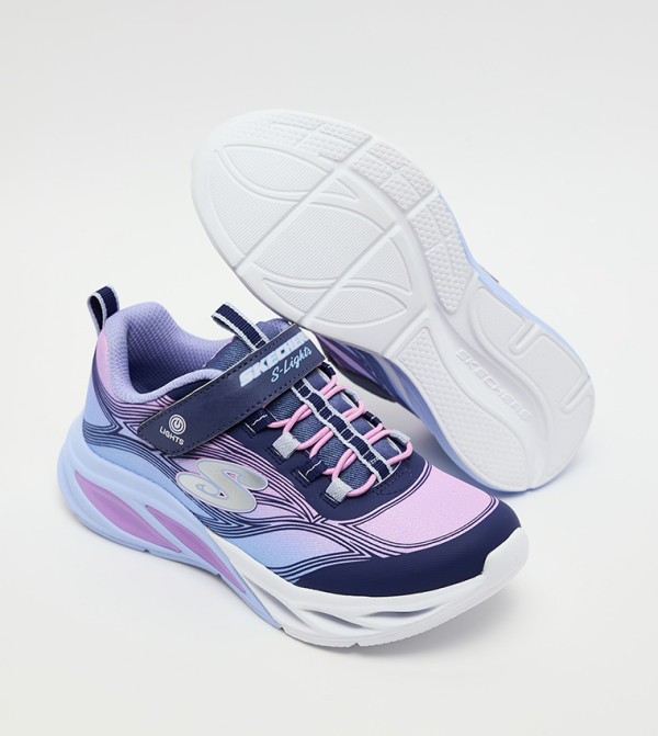 سكيتشرز  velcro-shoes - أزرق أحذية برقبة منخفضة 