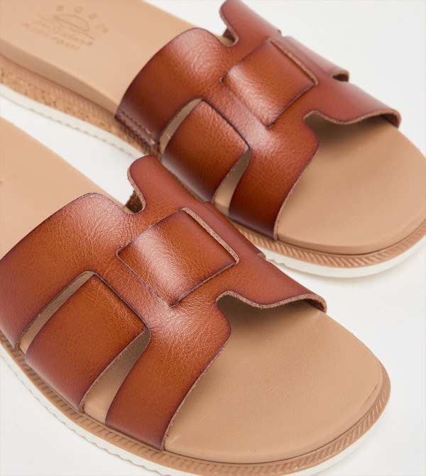 Skechers Skechers - Brown Flat Sandals