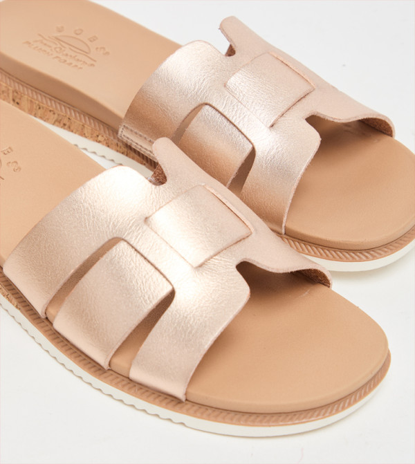 Skechers Skechers - Gold Flat Sandals