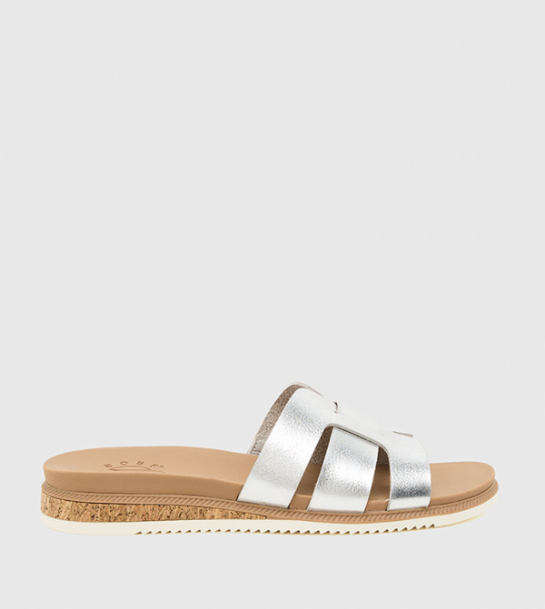 Skechers Skechers - Silver Flat Sandals