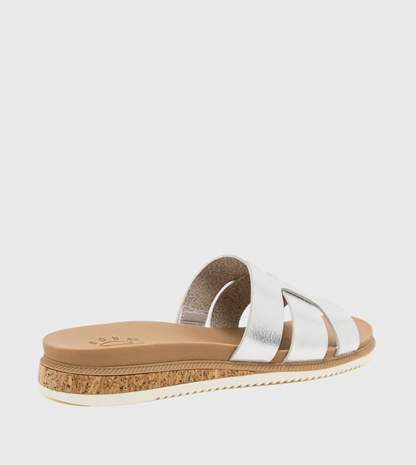 Skechers Skechers - Silver Flat Sandals