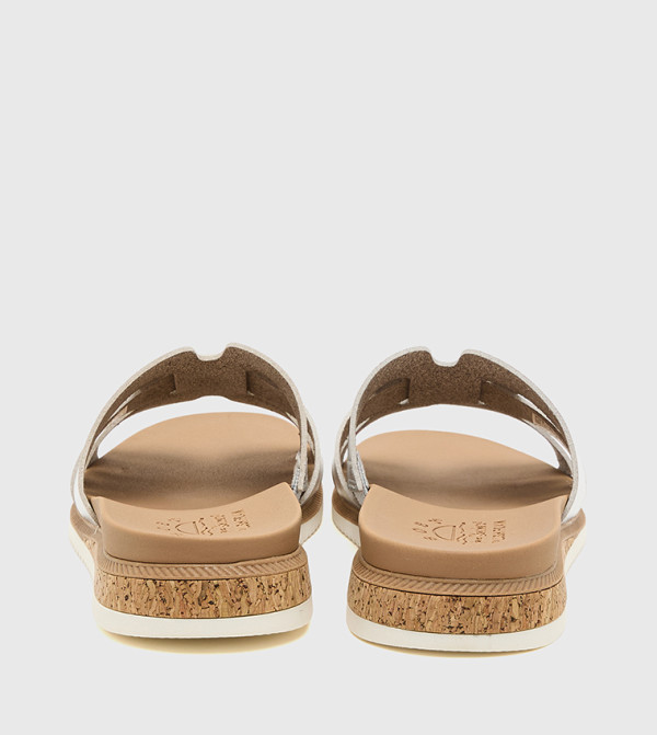 Skechers Skechers - Silver Flat Sandals