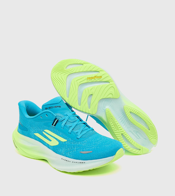 Skechers  Shoes - Blue Running Shoes