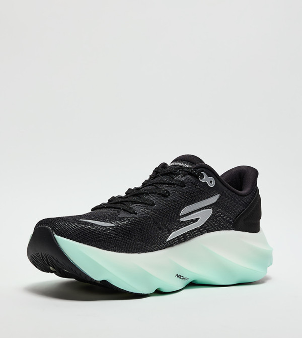 Skechers  - Black Running Shoes