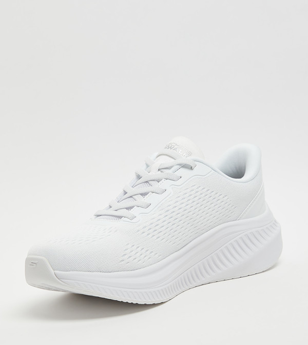 Skechers  Walking Shoes - White Walking Shoes