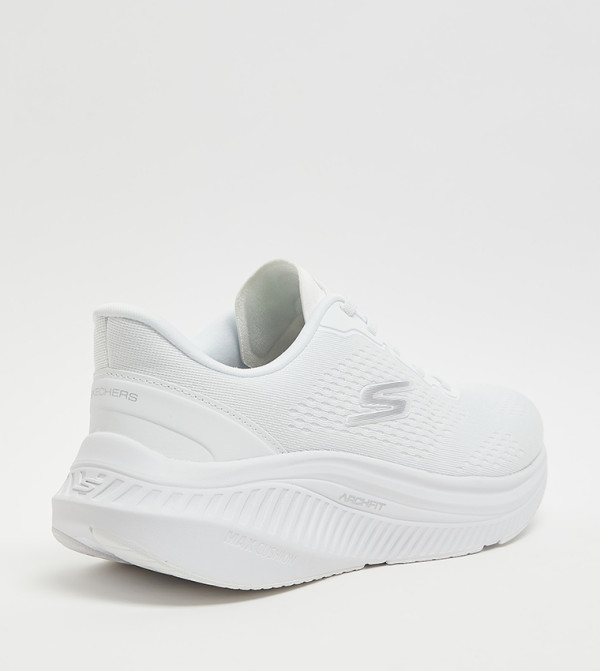 Skechers  Walking Shoes - White Walking Shoes