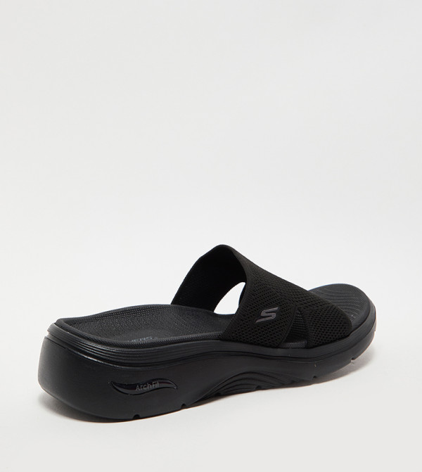 Skechers  - Black Flat Sandals