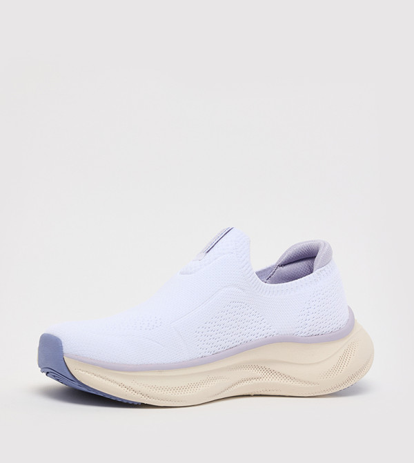 Skechers  Casual Slip-ons - White Casual Slip-ons