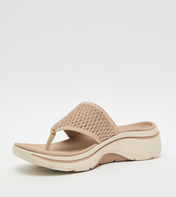 Skechers Skechers - Brown Flat Sandals