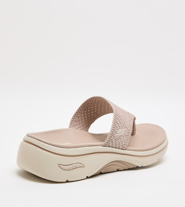 Skechers Skechers - Taupe Flat Sandals