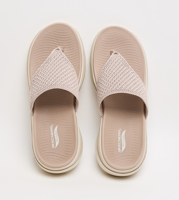 Skechers Skechers - Taupe Flat Sandals