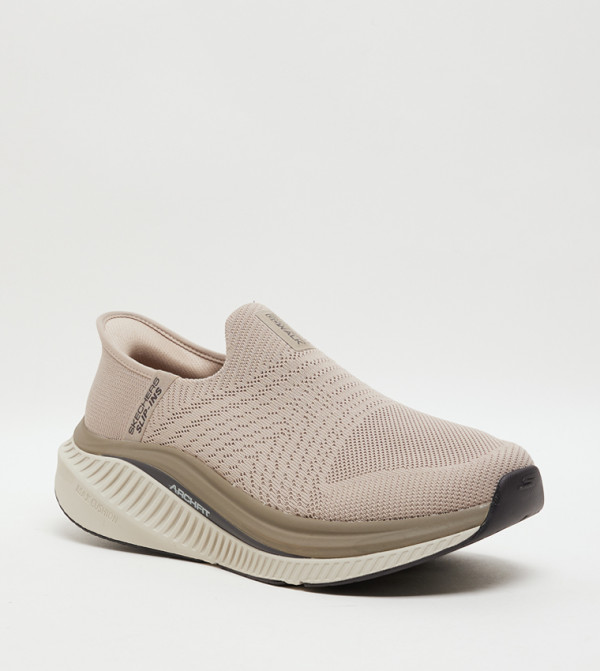 Skechers Walking Shoes - Taupe Walking Shoes