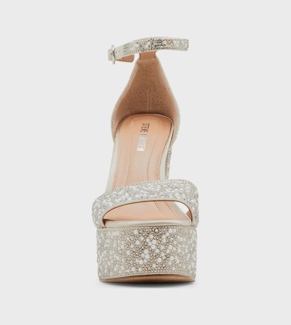 Steve Madden  ramadan - Cream Platforms