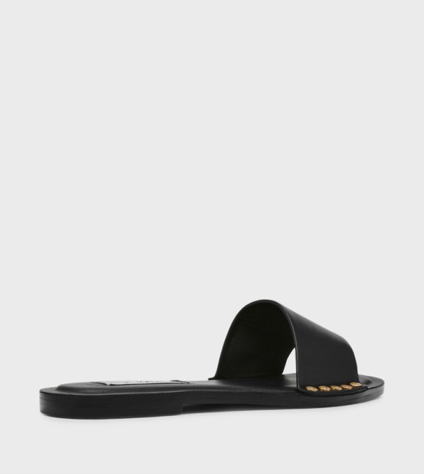 Steve Madden Steve Madden - Black Flat Sandals