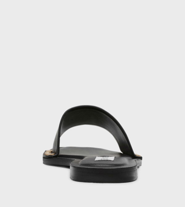 Steve Madden Steve Madden - Black Flat Sandals