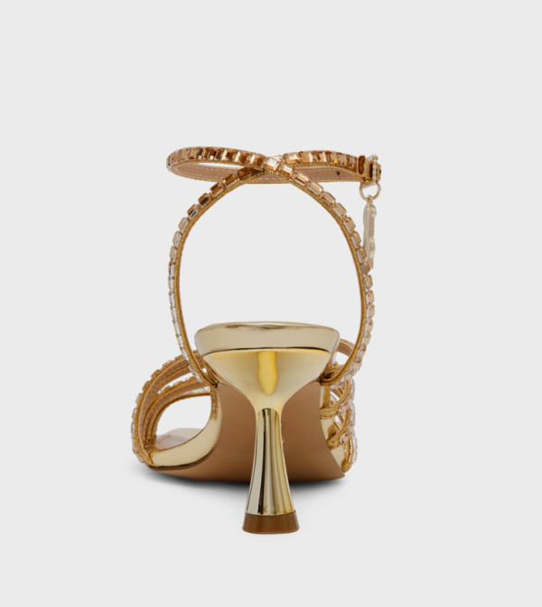 Steve Madden  - Gold Heels