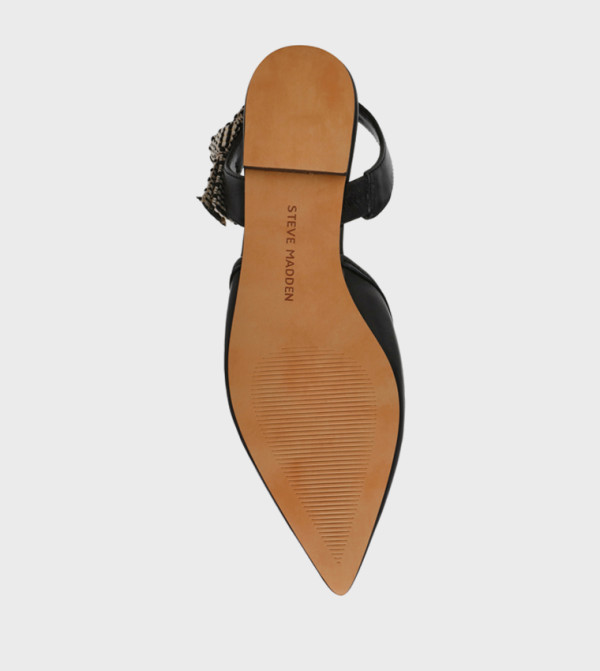 Steve Madden  Flat Shoes - Black Casual Slip-ons
