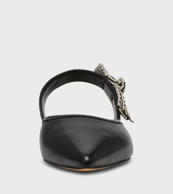 Steve Madden  Flat Shoes - Black Casual Slip-ons