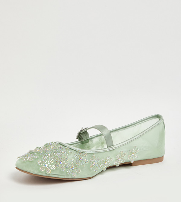 Steve Madden Steve Madden - Green Mary Janes