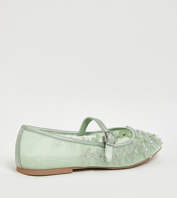 Steve Madden Steve Madden - Green Mary Janes