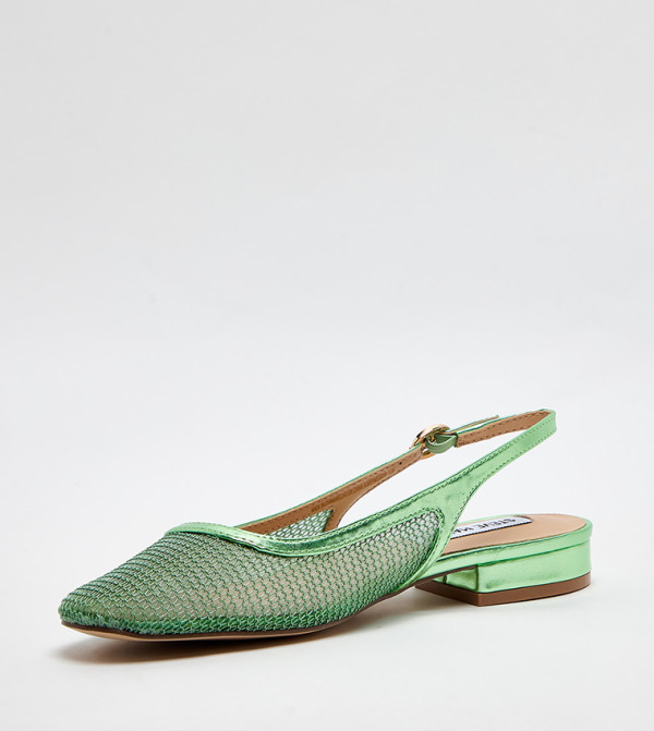 Steve Madden  - Green Flat Sandals