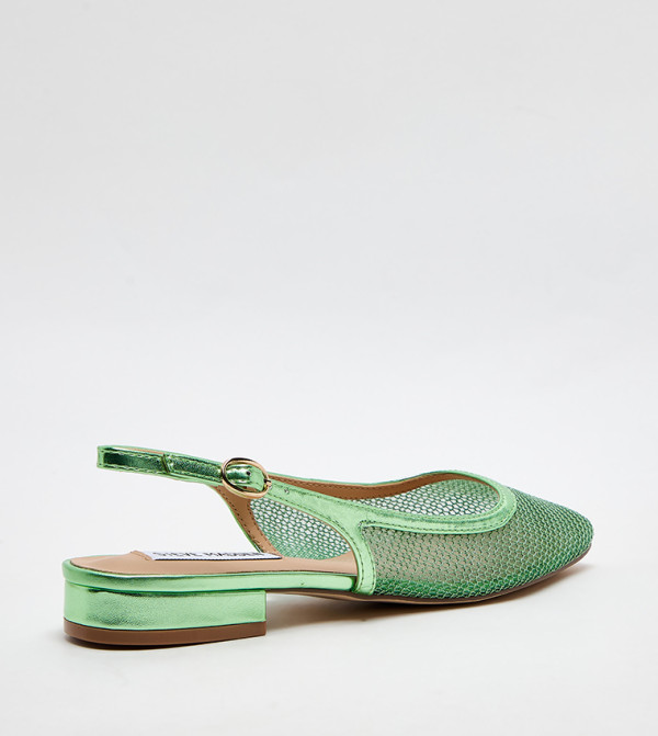Steve Madden  - Green Flat Sandals