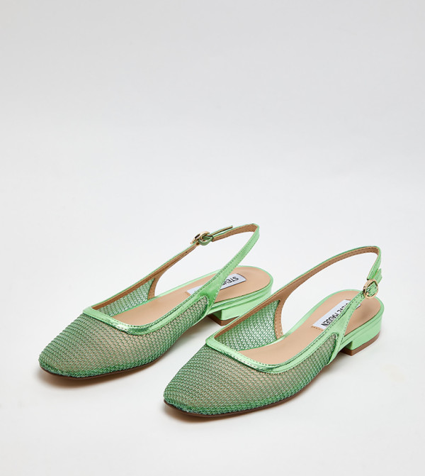 Steve Madden  - Green Flat Sandals
