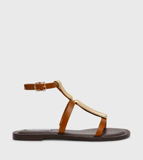 Steve Madden Steve Madden - Tan Flat Sandals