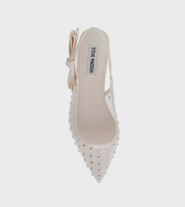 Steve Madden Steve Madden - Beige Flat Sandals