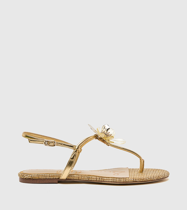 سام ايدلمان سام ايدلمان - ذهبي Flat Sandals